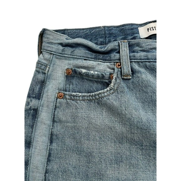 PISTOLA Charlie High Rise Jeans Womens Size 28 Straight Leg Cabo Button Fly - Picture 5 of 13